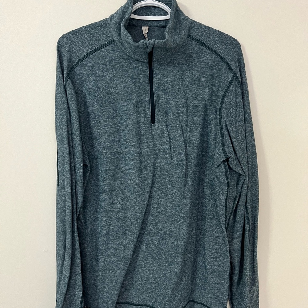 Lululemon Athletica Heathered Blue Pullover